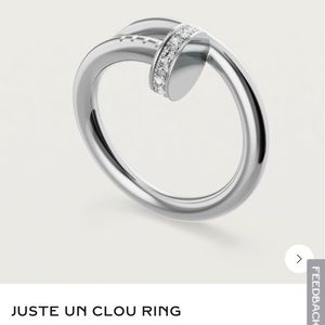 CARTIER JUSTE UN CLOU RING (NEVER WORN)
